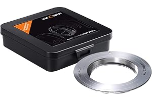 K&F Concept M42-EOS Anello Adattatore per Attacco per Obiettivi M42 su Anelli Adattatore per Obiettivo Fotocamera Canon EOS DSLR