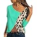 Produktbild  Amlaiworld Damen Leopard drucken Sweatshirt locker Sport Outdoor Langarmshirts Bequeme lässig Leopard Oberteile Damen Camping Party pullis