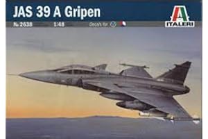 ITALERI YHmall ITA2638 Jas 39 A Gripen air Model kit, Multicoloured, 12" Length