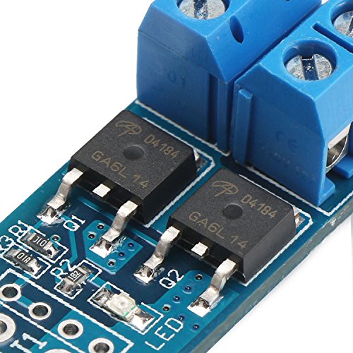 DROK® 400W High-Power-MOS-Feldeffekttransistor , DC 5-36V 15A Triggerschalter Treibermodul , PWM elektronischen Schalter Control Board, Drive Module ON-OFF-Controllerpanel - 3