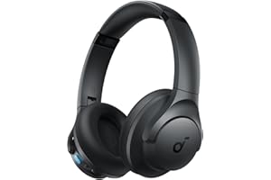 soundcore Q11i Wireless Over-Ear Bluetooth-Kopfhörer von Anker, tiefer Bass, 60h Spielzeit, Hi-Res Audio, abnehmbare Ohrpolster, Multipoint-Verbindung
