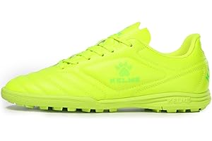 KELME Football Boots Men's Breathable Turf Trainers Outdoor Cleats Athletics Sneakers Teens Professional Wear-Resistence Soccer Shoes Non-Slip