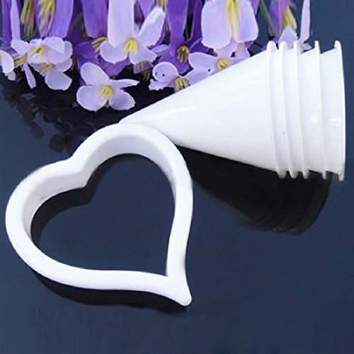 joyliveCY 6ST Zuckerglasur Kuchen dekorieren Fondant Paste Calla Lily Flower Cutter ehemalige - 7