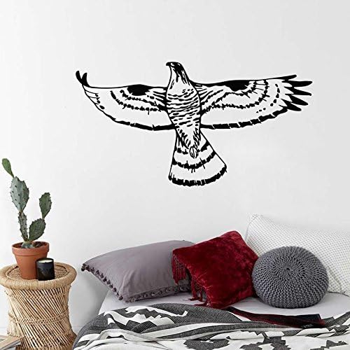 Wall Decals Bird Eagles Nature Eagle Predator Flight Wings Symbol of Freedom Pride Power Height Vinyl Decal Sticker Home Décor Bedroom Design Children's Living Room Murals M225