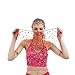 Produktbild JEANSWSB Charmant Bauchtanz Tribal Gesicht Schleier mit Perlen, Tassel Halloween - Kostüm - Accessoire