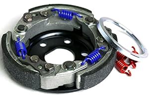 CITOMERX Kupplung Racing 107mm mit 2 Federsätze für Peugeot, Piaggio und Minarelli Motoren, Yamaha Aerox, MBK Nitro, Peugeot Speedfight, Rex RS, Honda SJ Bali, Piaggio Sfera, Baotian, Gilera Runner 50