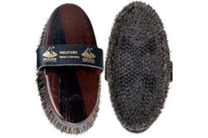 WILHELM HAAS BÜRSTENFABRIK INH. STEPHAN VOGEL E Wilhelm Haas Bürstenfabrik Inh. Stephan Vogel 4025589206915 kardety - Military - z końskim wieńcem i skórzanym paskiem na rękę w rozmiarze damski 200 x 85 mm