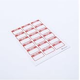 Bimotif Sticker, Hello My Name Is isimlik, okul etiketi, 4.5x3 cm, 180 adet (10 sayfa) Tek Ebat