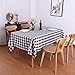 Produktbild SONGHJ Restaurant Gartentischdecke Stoff Gitter rechteckigen Café Tischdecke Hotel Hotel zu Hause D 120x180cm