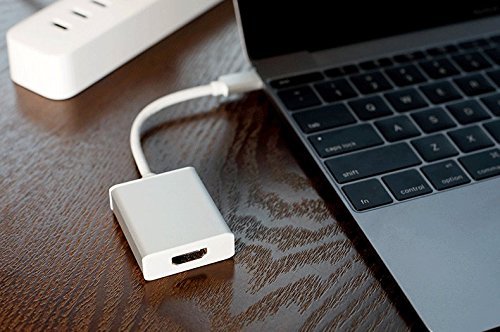 ARTLU® USB 3.1 Typ C auf HDMI Adapter USB 3.1 Typ-C USB-C Stecker auf HDMI Buchse Digital AV Adapter Konverter für Macbook 2015 / Chromebook Pixel / Yoga 900 / Asus Zen AIO / Lumia 950 / 950XL (1080P Full HD), Silber - 4