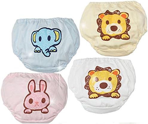 Ledyoung Baby Underwear Briefs Kid's Underwear Bread, pack of 4