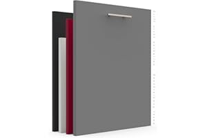 X57 Geschirrspülerfront 19mm voll-, teilintegriert und nach Maß (Anthrazit, 594x715mm)