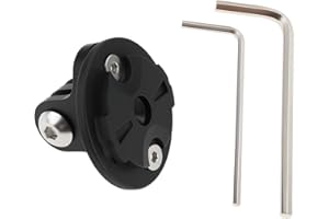 Create idea Adaptateur mâle sécurisé pour caméra de vélo compatible avec le support d'ordinateur Garmin Edge