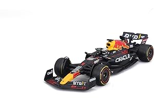 Bburago Red Bull Racing RB18 (2022) with Helmet Perez 1:43 Scale Die-Cast Race Car
