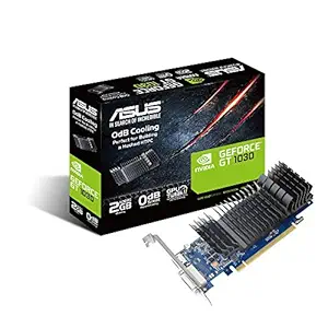 ASUS Graphic Card GT1030-SL-2G-BRK GeForce 2GB GDDR5 for Silent HTPC Build (with I/O Port Brackets)