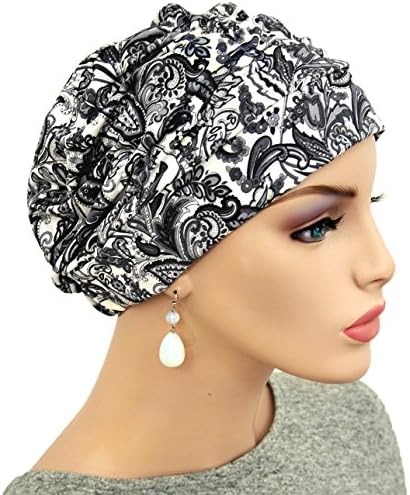 Hats for You womens Shirred Chemo Cap gray -