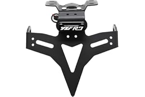 TEAUSA Portatarga moto LED Light Fit for YAMAHA YZFR7 YZF R7 2021-2022 MT07 Kit eliminazione parafango posteriore ordinato staffa (Size : YZFR7)