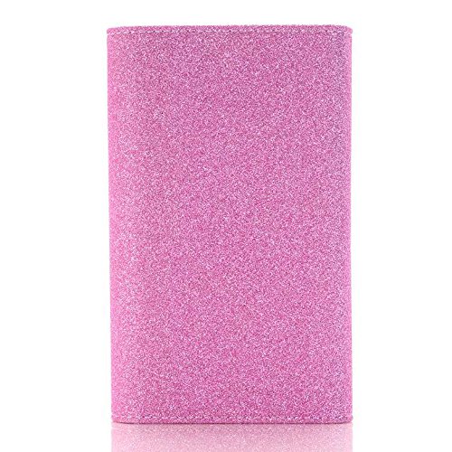 XGUO iPhone 6 Plus 6S Plus Multifunktions Geldbörse Clutch Bling Kristall Schutzhülle Case Cover Mit 7 Kartenfächer Wallet Brieftasche abnehmbaren Magnet Handy Schutzhülle(iPhone 6 Plus/6S Plus,Rose) - 7