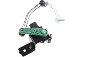 LCYEN Niveausensor Leuchtweitenregelung, Vorne Links Niveausensor mit Gestänge Luftfederung, Höhensensor für VW Golf 6 Passat B7 B6 CC Q3 Tiguan 5N Touran 1T Eos Scirocco Alhambra