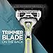 Dorco Pace 6 Plus Razor for Men: Ultra-sharp six blade Design – Pivoting Head for Maximum Coverage – Built-In Fine Sculpting Trimmer – Lubrication Strip with Aloe and Vitamin E – 10 Blades + 1 Handle