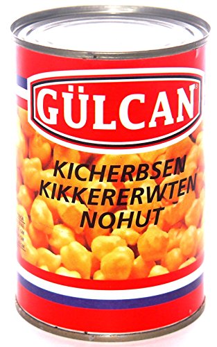 Preisvergleich Produktbild Gülcan - Kichererbsen vorgekocht - Haslanmis Nohut (400g Netto)
