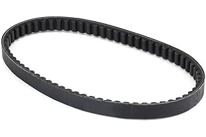 Hlyjoon 6691830 Auto Schwarz Gummi Antriebsriemen ersatzteile Fit für Auto GY6 50CC 139QMB Roller 669-18-30