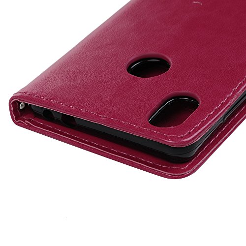 Funda BQ Aquaris X   BQ Aquaris X Pro Carcasa Libro de Suave Cuero PU Premium - Mavis s Diary Carcasa Con TPU Silicona Case Interna Suave Soporte Plegable Ranuras para Tarjetas y Billetera Cierre Magn  tico - Color Rosada