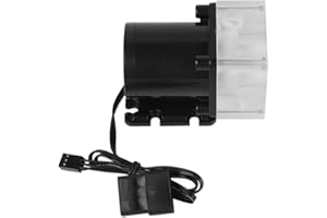 Cuifati G1/4 Thread Water Pump for PC,Noiseless CPU Water Bump Computer Water Cooling System Pump G1/4 Thread,CPU Water Pump 12V DC Ultra-Quiet Computer Water Cooling System for PC 500L/H