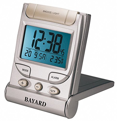 Preisvergleich Produktbild Bayard Reisewecker Digital Blue Light