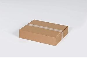 TRENDWEARZ 305x229x76mm Brown Cardboard Boxes MAILING Gift Packet Carton for Posting Royal Mail Parcel Mailers 12x9x3 Inches 5pcs