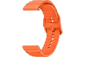 ZGCE Watch Strap 22 mm 20 mm, Silicone Watch Straps for Men and Women, Breathable, Waterproof, Wave-shaped Strap, Replacement Strap with Quick Release