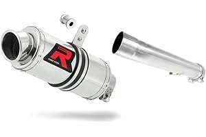 DOMINATOR Pot d'échappement Silencieux GP1 compatible avec FZS FAZER 1000 2001-2005