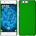 Produktbild PhoneNatic Case für Huawei Honor 6C Pro Hülle Grün gummiert Hard-Case Case