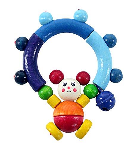 Hess Jouet en bois figurine Chaîne à clipser Grenouille