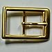 Produktbild Markenlos Gürtel Schnalle Schließe Messing für 30 mm Riemen Buckle Ledergurt (16)