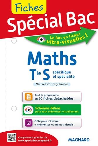 Book's Cover ofSpécial Bac  Fiches Maths Tle S spécifique et spécialité