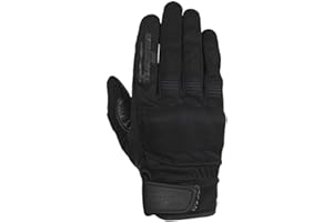 Furygan Jet D3O & Evo - Gants de Moto Homme - Paume 100% Cuir - Confort - Gants d'été - Respirant & Léger - Compatibles écrans - Touch Screen