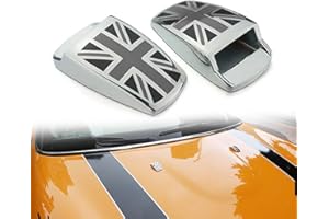 QIDIAN -Echec Voiture Eau Embout de pulvérisation Sticker de Couverture pour Cooper One S JCW Clubman Clubman F54 F55 F56 F57 F60 Hatchback Convertible Countryman