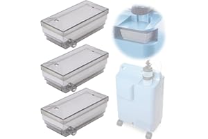 MENURSY Filtro de admisión concentrador de oxígeno compatible con EverFlo 5L, accesorios de repuesto para máquina generadora de O2, 3 piezas
