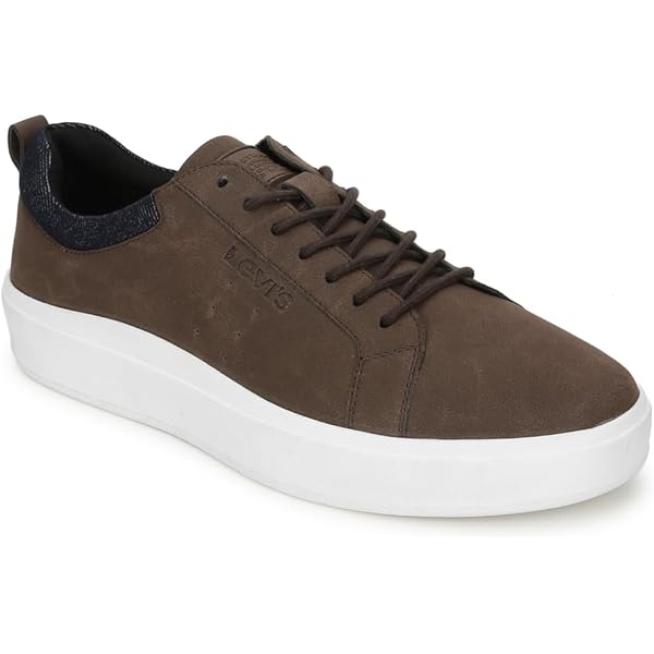 Buy Levi's Men's Square High Sneakers Grey at Amazon.in