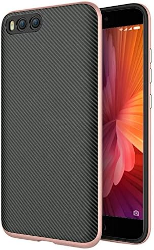 Xiaomi Mi6 Case, Estuyoya Case Protector Xiaomi Mi6 Frame Bumper Case Xiaomi Mi6 Ultra Slim Case Cover Gold Rose