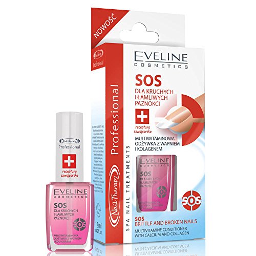 EVELINE Cosmetics Nail Therapy SOS for Brittle and Broken Nails Conditioner 12ml
