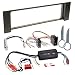 Produktbild Audi A4 B6 Bose 00-06 1-DIN Autoradio Einbauset in original Plug&Play Qualität mit Antennenadapter, Radioanschlusskabel, Zubehör und Radioblende/Einbaurahmen schwarz