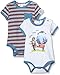 Pumpkin Patch Baby-Boys 2Pk Bodysuits Plain Bodysuit, Off-White (Milk), 6-9 Months (Manufacturer Size:6-12M)