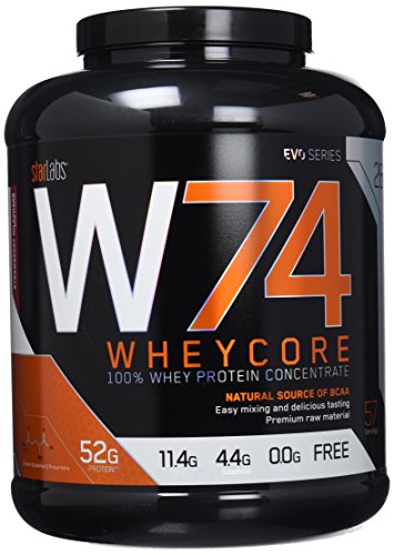 Starlabs Nutrition W74 Wheycore Strawberry Milkshake - 2000 gr