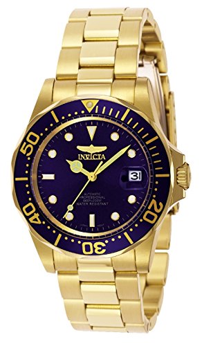 Invicta Herren 40mm Automatikwerk Gold delstahl Armband & Gehuse Uhr 8930 Invicta Herren 40mm Automatikwerk Gold delstahl Armband & Gehuse Uhr 8930