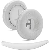 kılıfbenim Jbl Kulaklık Pedi 450/460/500/510 BT Tune 600T250/300 Uyumlu Jbl Kulaklık S&uuml;ngeri +Yastığı Takımı Beyaz