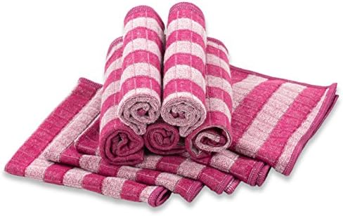 Respekt Microfibre 10-Piece Tea Towel Set, Bamboo 30 x 30 cm blackberry – The Original As Seen On TV
