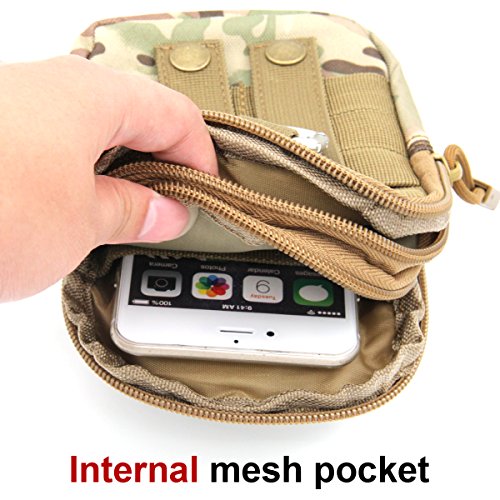 Aodoor Outdoor Reisen Sport Taktische Tasche Bauchtasche, G¨¹rteltasche Handytasche Tasche Waist Bag-Multifunktional f¨¹r Camping Reise Wandern - 4