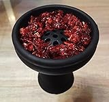 Shisha Kopf aus Silikon UNZERBRECHLICH I großer Durchmesser I Mehrlochkopf I Tabak-Kopf I Vortex I Matt -